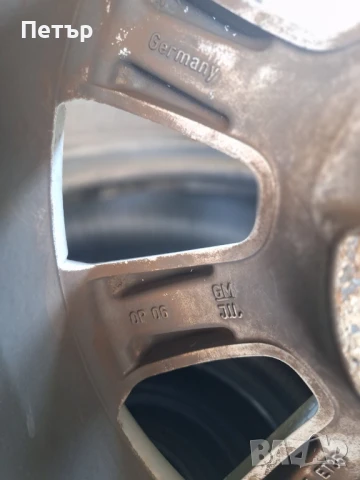 ОРИГИНАЛНИ АЛУМИНИЕВИ ДЖАНТИ ЗА OПЕЛ-4Х100Х56.6-15 цола, снимка 7 - Гуми и джанти - 50683476