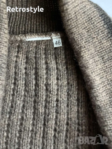 Дебела плетена мъжка жилетка, снимка 3 - Пуловери - 53089116
