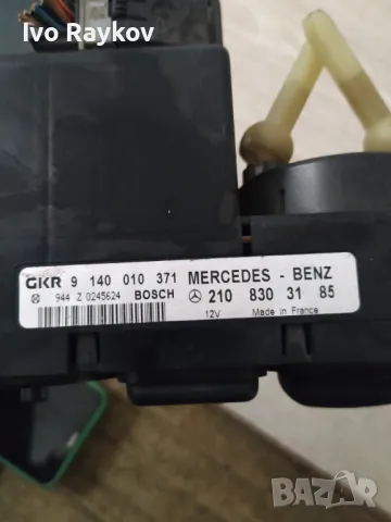 Панел контрол климатик за Mercedes E-Class, W210, 1997-2003г., 210 830 31 85, 2108303185, 9 140 010 , снимка 4 - Части - 49455802