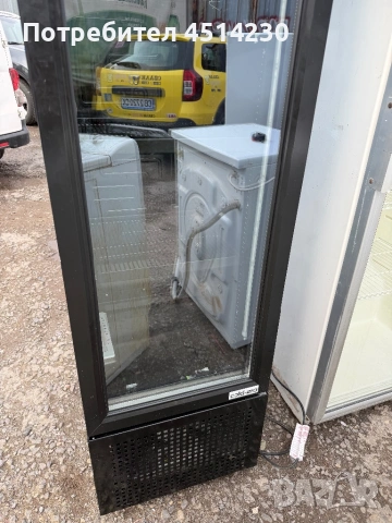 Хладилна витрина с LED реклама – 2.00 м x 45 см, снимка 3 - Витрини - 53732916