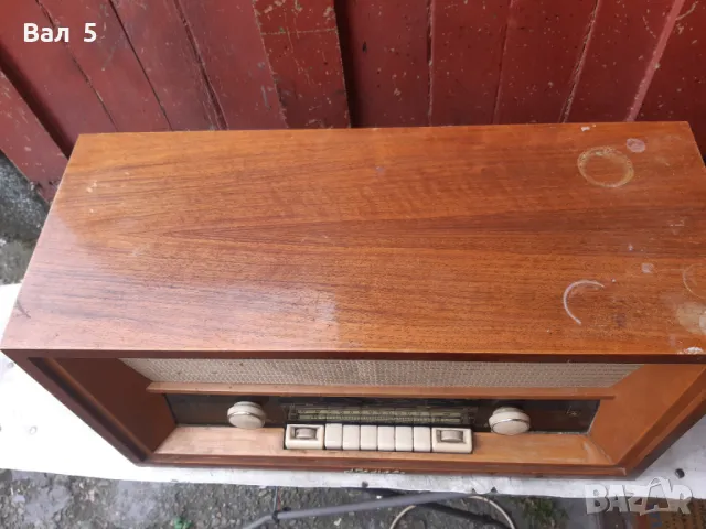 Старо радио NAUEN - STERN BERLIN - Германия , 60 - те години, снимка 4 - Антикварни и старинни предмети - 50412665