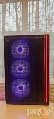 Продавам Супер Гейм PC Ryzen 5 9600X/64Gb/2TB SSD/MSI RTX 5060/WiFi&BT/Гаранция, снимка 3 - Геймърски - 53558353