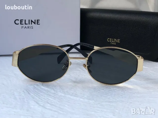 Celine 2024 дамски слънчеви очила елипса два цвята, снимка 9 - Слънчеви и диоптрични очила - 46995563