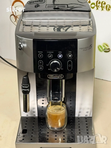 Кафемашина кафе автомат delonghi magnifica smart с гаранция, снимка 2 - Кафемашини - 52645911