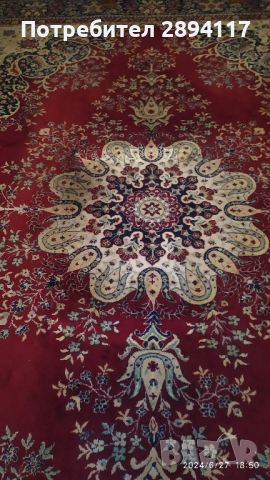 Персийски килим 3 на 4 метра , снимка 7 - Килими - 46451939