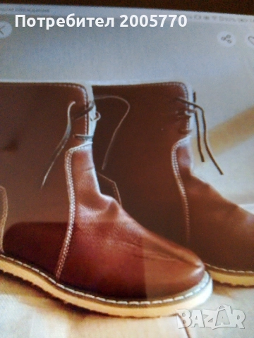 Нови дамски кожени боти