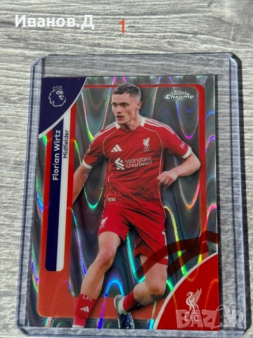 Колекционерски Футболни Карти - Topps Chrome 25/26