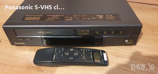 Panasonic NV-HD90 VCR VHS Hi-Fi stereo Sp/Lp, снимка 1 - Плейъри, домашно кино, прожектори - 48107167