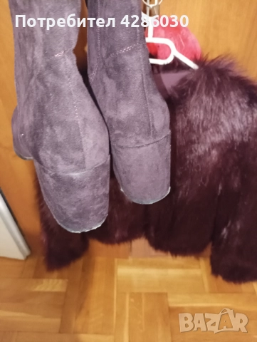 Комплект кожухче с чизми 40 номер, снимка 7 - Палта, манта - 52266300