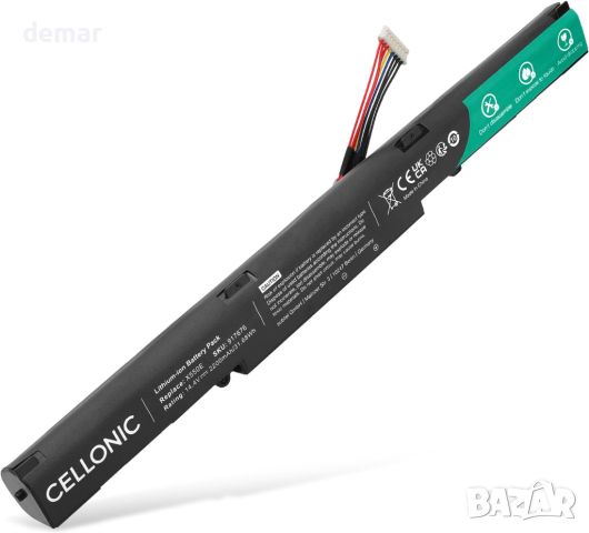 CELLONIC батерия, съвместима с ASUS A750J A750JA A750JB F750J F750JA F750JB F751LAV F751LB 4400mAh, снимка 1 - Батерии за лаптопи - 46296034