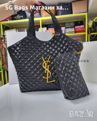 Ysl yves saint laurent  дамска чанта луксозна чанта лукс код 05, снимка 6 - Чанти - 51660935