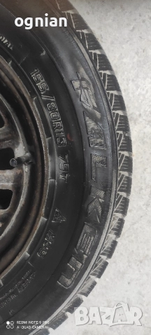 Зимни гуми 155/70R13 с джанти, снимка 7 - Гуми и джанти - 52410353