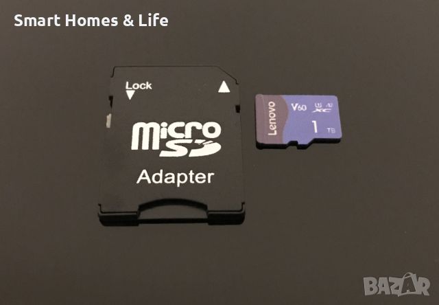 Micro SD Memory Card 1 TB / Микро SD Карта Памет 1TB V60 Class 10 !, снимка 1 - Карти памет - 43975180