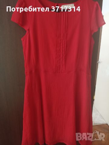 Червена официална рокля, снимка 1 - Рокли - 45977945