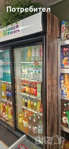 двойна  хладилна витрина, снимка 2 - Хладилни витрини и фризери - 53984546