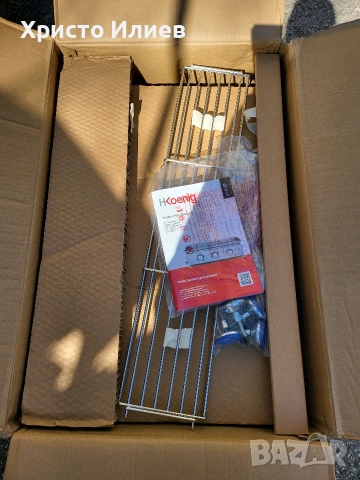 Професионална скара на газ планча H.Koenig Plancha PLX830 с 3 горелки, снимка 9 - Скари - 53746870