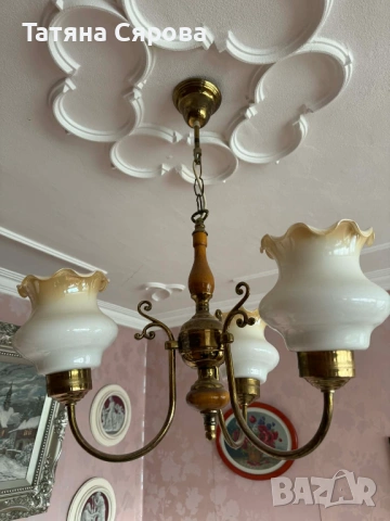 Полюлеи от 80-те години, снимка 2 - Антикварни и старинни предмети - 53617445