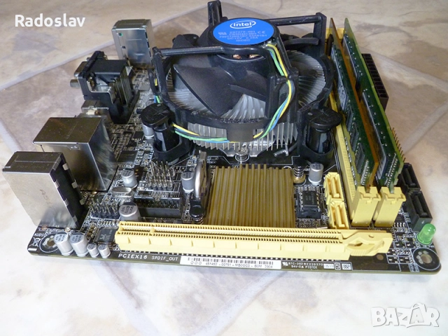 Mini ITX Bundle - ASUS H81I-Plus / i5-4590 S / 12GB RAM, снимка 2 - Процесори - 51598711