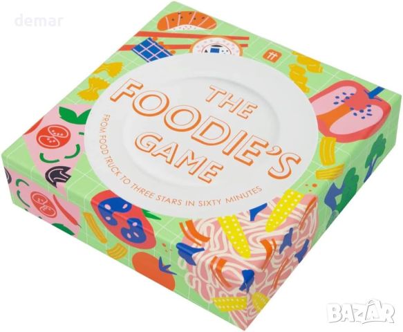 Talking Tables The Foodies Game - Настолна игра на тема храна за двойки, семейства, приятели, снимка 4 - Настолни игри - 46365689