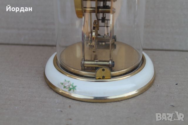Немски настолен 8 дневен часовник ''Шатц'', снимка 7 - Антикварни и старинни предмети - 46431542