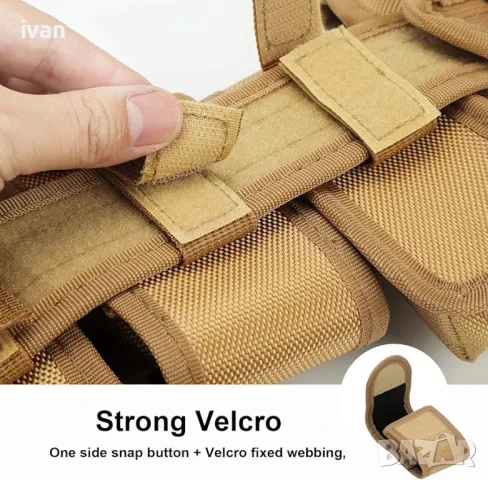 тактически колан с кобур и допълнителни джобове ,, снимка 4 - Екипировка - 50181265