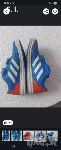 Оригинални маратонки Адидас/Adidas 34н., снимка 4 - Детски маратонки - 51875575