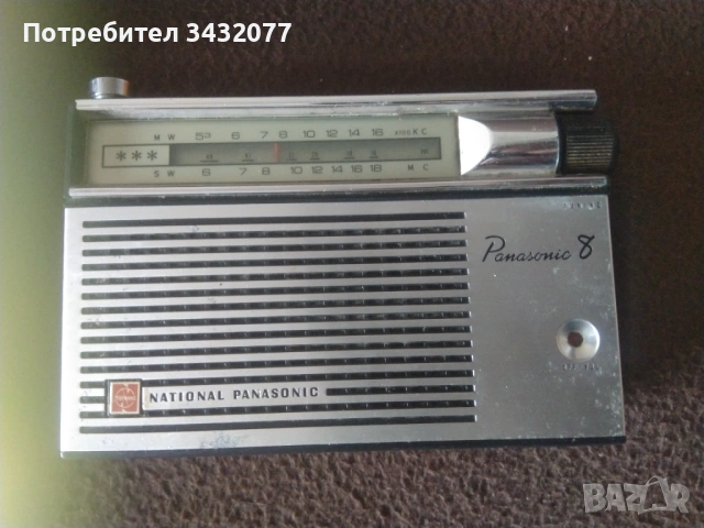 Радио национал панасоник, снимка 2 - Радиокасетофони, транзистори - 53691261