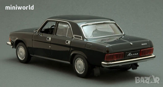 ГАЗ 3102 Волга 1982 - мащаб 1:43 на DeAgostini моделът е нов в блистер, снимка 6 - Колекции - 44992289