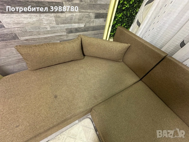 Ъглов диван разтегателен, снимка 3 - Дивани и мека мебел - 53698050