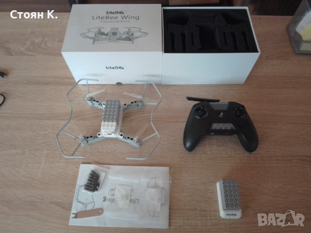 Дрон Litebee Wing Разглобяем Програмируем, снимка 2 - Дронове и аксесоари - 53352762