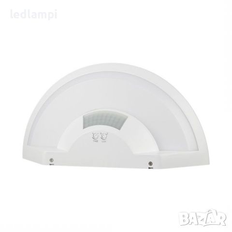 LED Аплик със Сензор 10W SAMSUNG чип Неутрално Бяла Светлина, снимка 1 - Лампи за стена - 45422906