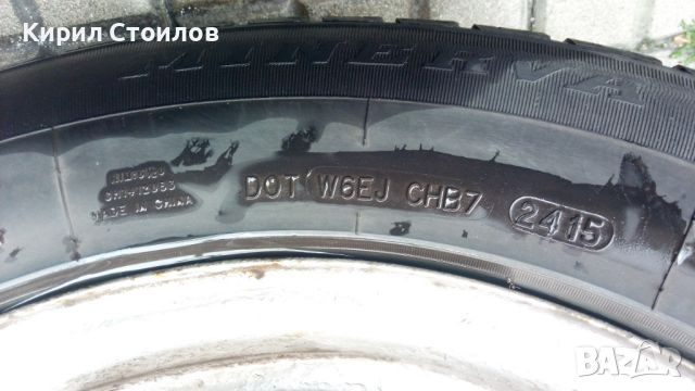 4 броя джанти 16", 5х130, 6J,  ЕТ66, ц.отвор 89мм с гумите, снимка 3 - Гуми и джанти - 45359428