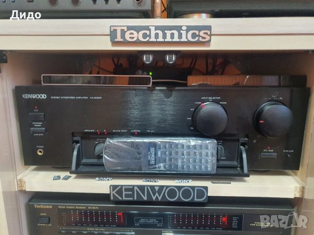 KENWOOD KA 5090R + Дистанционно оригинално, снимка 6 - Ресийвъри, усилватели, смесителни пултове - 45073875