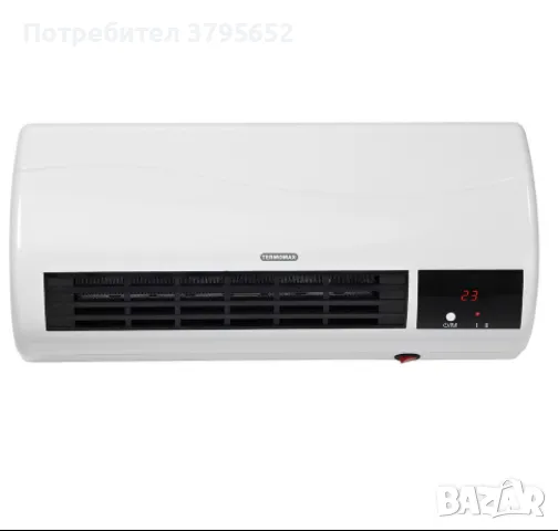 Стенна керамична Печка 2000W, снимка 1 - Отоплителни печки - 48298187