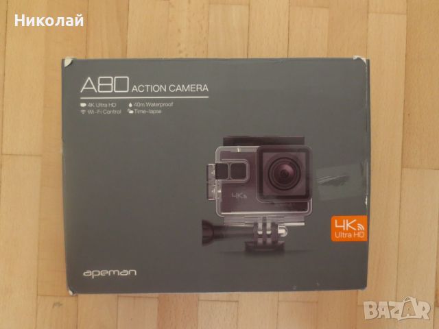 Apeman A80 Екшън камера, снимка 2 - Камери - 46380013