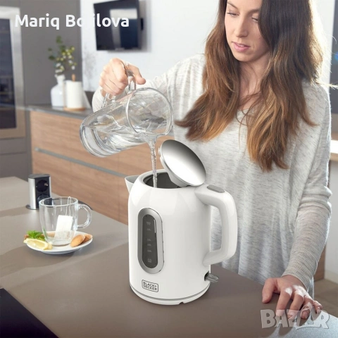 Електрическа кана Black+Decker BXKE2204E 2200W, 1.7L, снимка 5 - Кани - 53672779