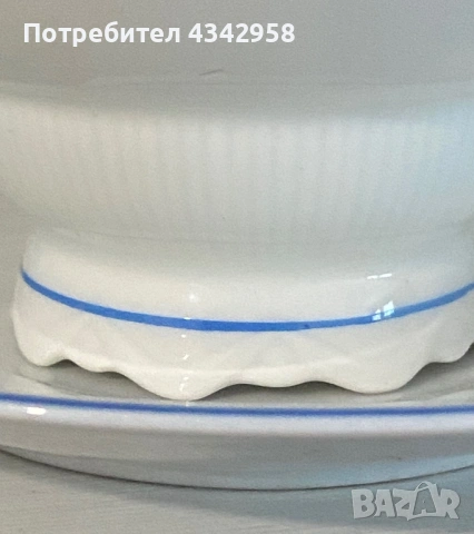 Винтидж порцеланов комплект Plankenhammer Floss Bavaria. (1930-те г.), снимка 4 - Антикварни и старинни предмети - 53821594