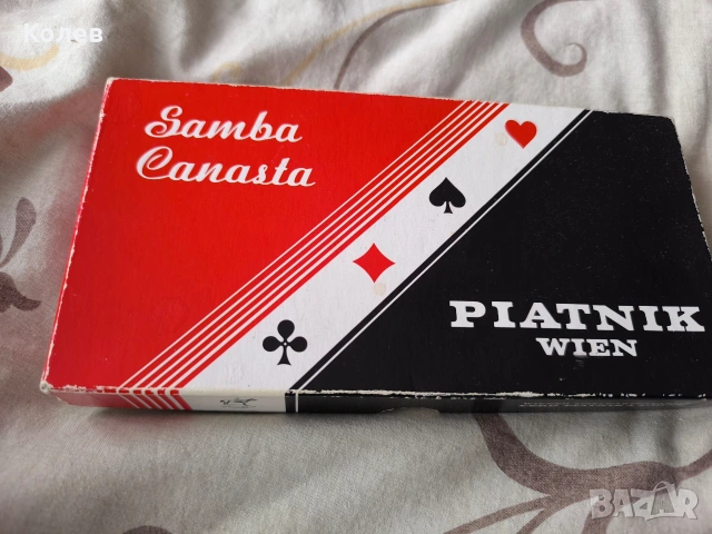Карти за игра piatnik -3 комплекта с кутия.