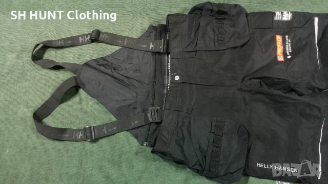 HELLY HANSEN 71414 Chelsea Shell Pant Work Wear размер 52 / L работен полугащеризон W2-2, снимка 10 - Панталони - 52026464