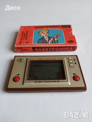 Стара руска електронна игра тайните на океана., снимка 2 - Колекции - 53259102
