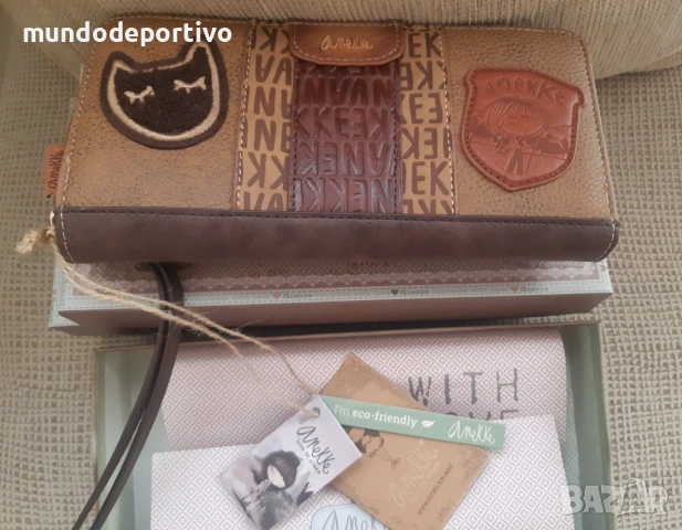 Нов дамски портфейл / кожено портмоне Анеке - Испания, снимка 2 - Портфейли, портмонета - 53935098