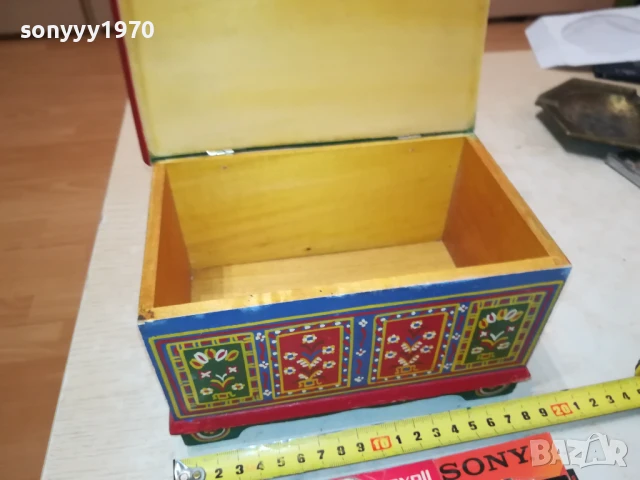 КРАСИВА ДЪРВЕНА КУТИЯ 1708251752, снимка 10 - Антикварни и старинни предмети - 51394461