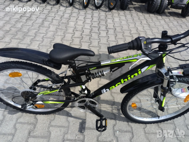 SPRINT Велосипед 24" Bachini Speed FSP черен.зелен, снимка 3 - Велосипеди - 53848760