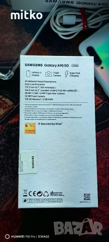 SAMSUNG GALAXY A90 5G-Много рядък модел.Перфектно състояние.Пълен комплект, снимка 7 - Samsung - 53273020