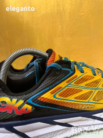 Оригинални мъжки маратонки  Hoka One One Clifton 3 Running Street Sneakers , 43.5 размер , снимка 8 - Маратонки - 53711268