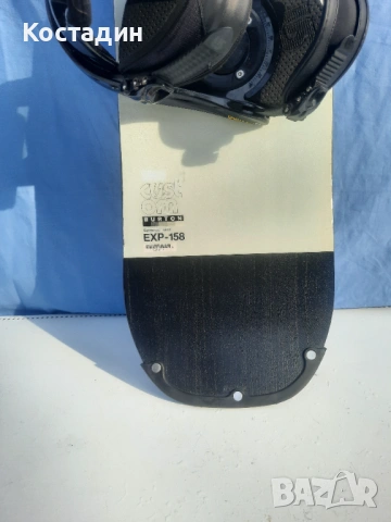 Сноуборд 158см. BURTON CUSTOM EXPERIENCE WIDE  CAMBER с автомати, снимка 6 - Зимни спортове - 53201081