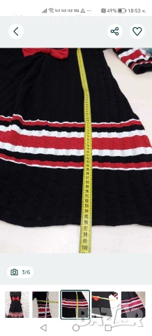 дамска кокетна рокля, снимка 3 - Рокли - 53100122