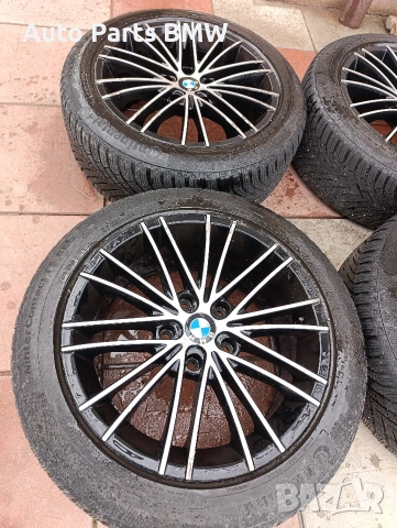 Джанти BMW 17 цола със зимни гуми 225/50/17, снимка 10 - Гуми и джанти - 53238754