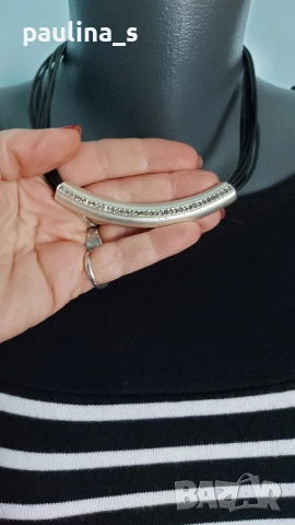 Пет различни броя / Колиета Parfois и унисекс ланец от медицинска стомана / Панцер, снимка 6 - Колиета, медальони, синджири - 52373370