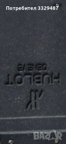 HUBLOT каишка от висококачествен каучук и кожа, снимка 4 - Каишки за часовници - 51251874
